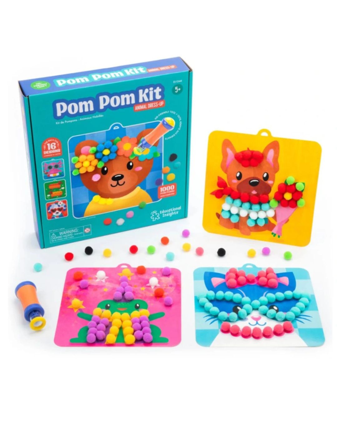 Learning Resources – Sada s bambulkami Oblékání zvířat